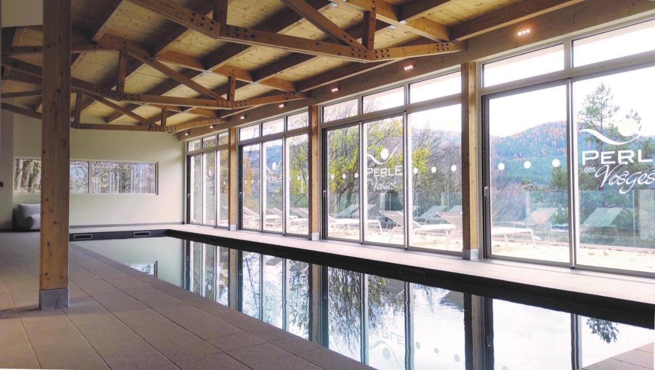 Hotel Restaurant Perle Des Vosges Muhlbach-sur-Munster Eksteriør bilde